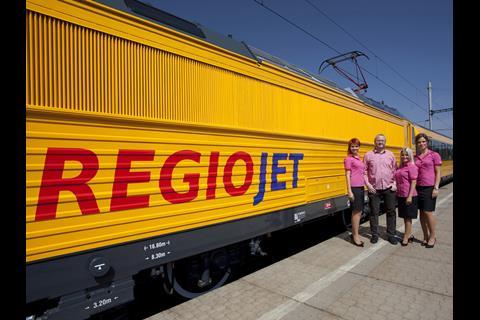 RegioJet has raised KC921m though an issue of five-year bonds to be traded on the Praha stock exchange.